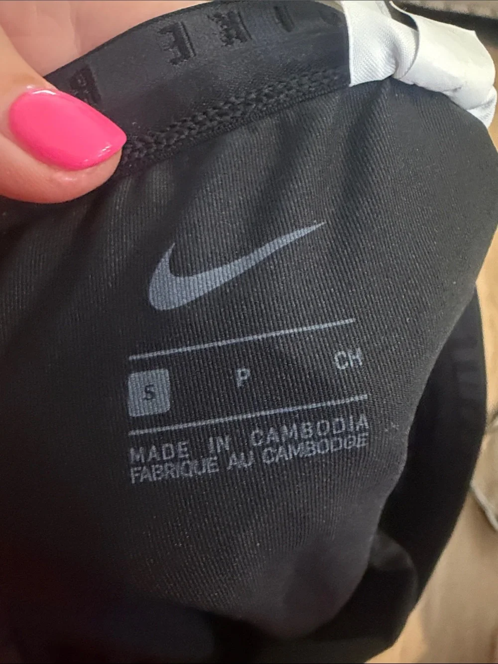 Nike Black Women's Running Shorts with Triple Reflective Swooshes